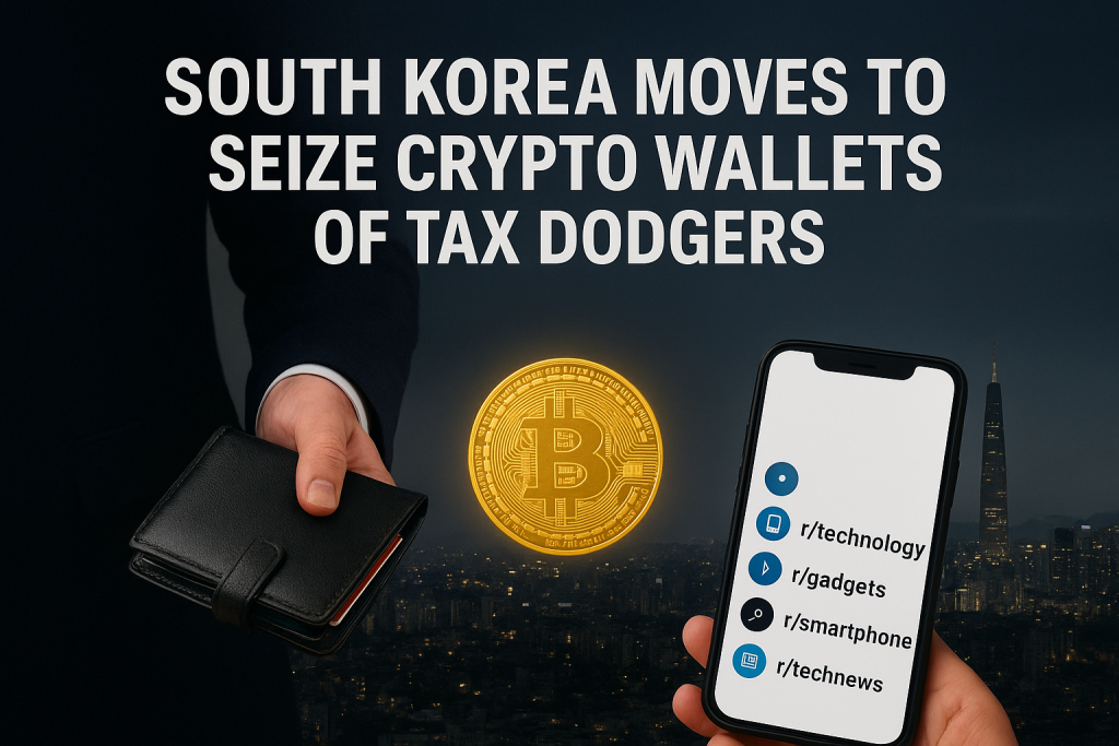 South Korea Moves To Seize Crypto Wallets Of Tax Dodgers