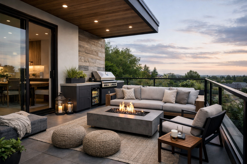 How to Update an Outdated Balcony on a Modern Home
